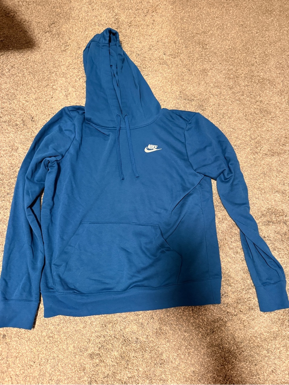Nike Women's Blue Pullover Hoodie